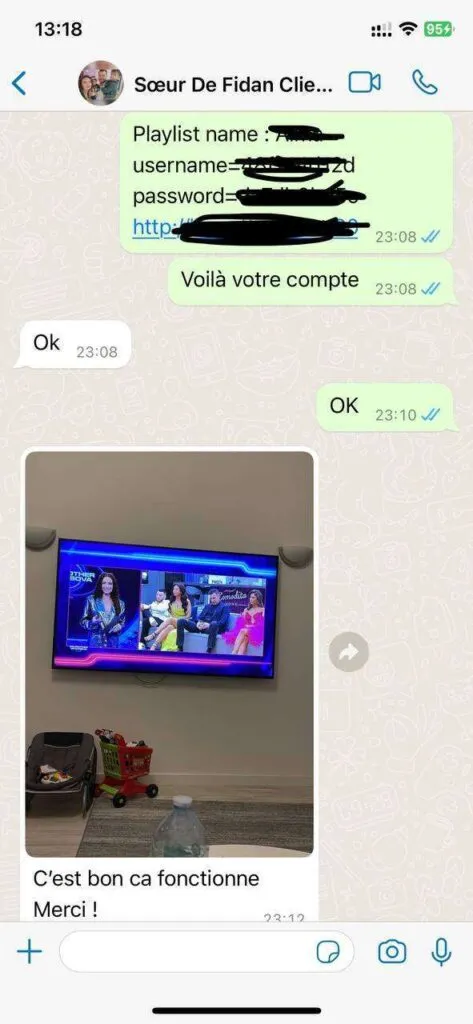 WhatsApp supportervaring 6 voor OMNIPTV